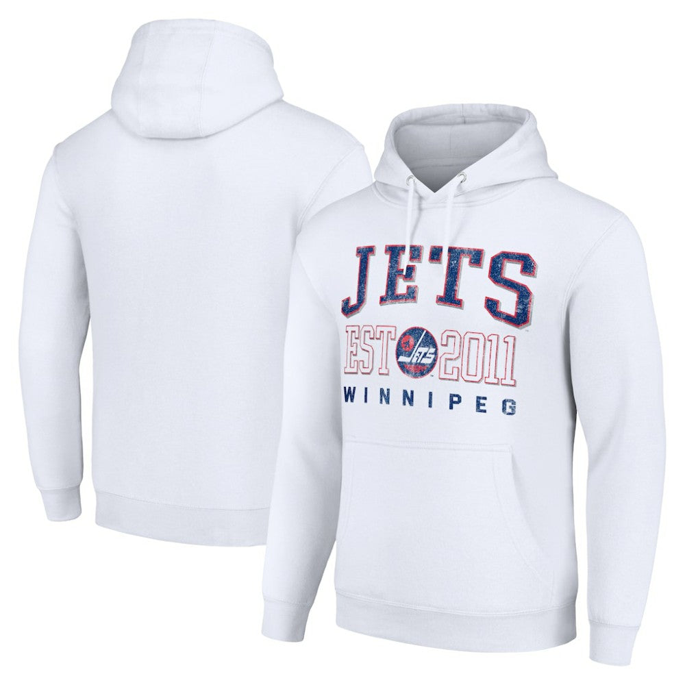 Winnipeg Jets Starter Retro Graphic Pullover Hoodie -  NHL Hoodies
