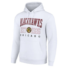 Chicago Blackhawks Starter Retro Graphic Pullover Hoodie -  NHL Hoodies