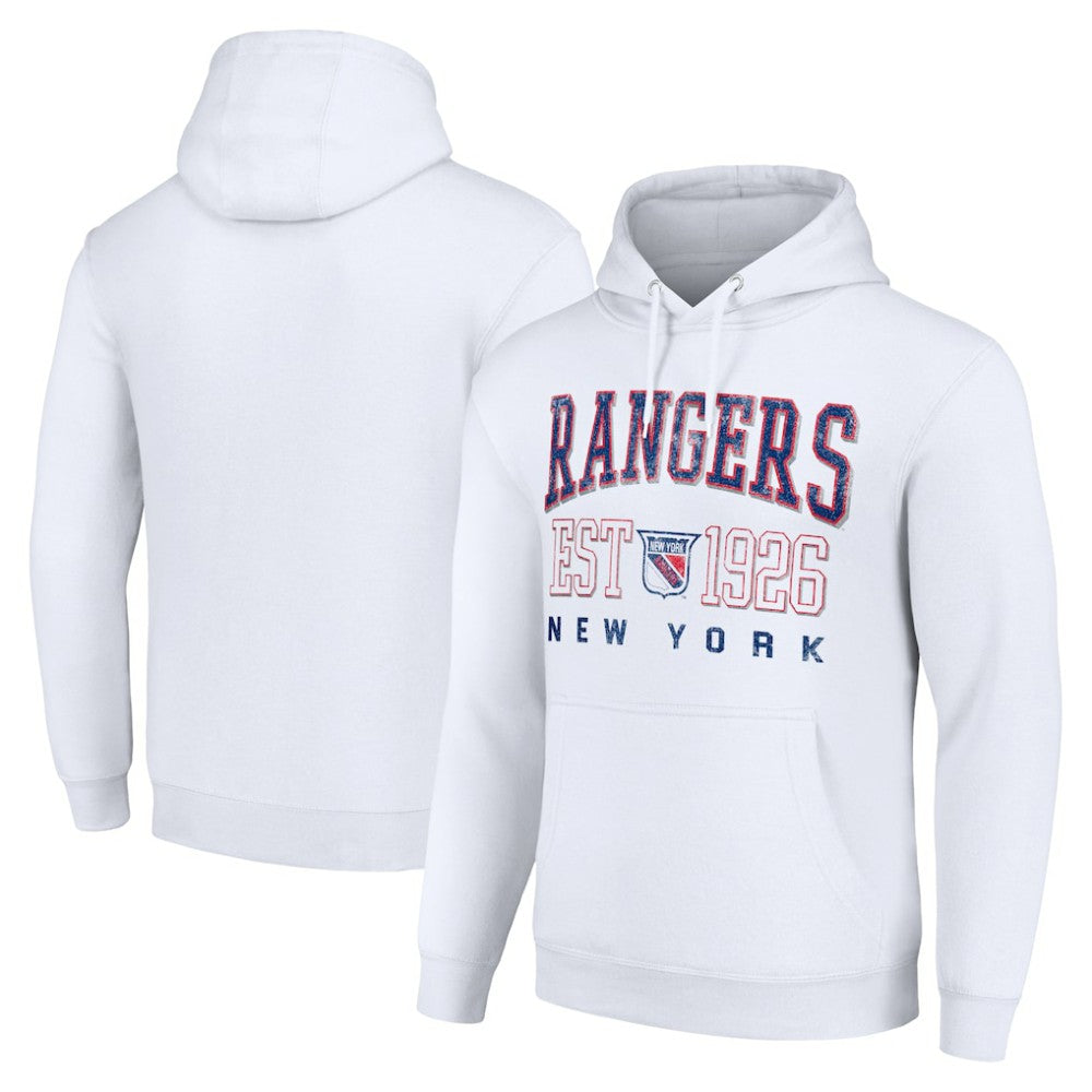 New York Rangers Starter Retro Graphic Pullover Hoodie -  NHL Hoodies