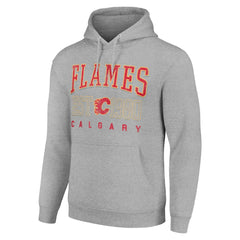 Calgary Flames Starter Retro Graphic Pullover Hoodie -  NHL Hoodies