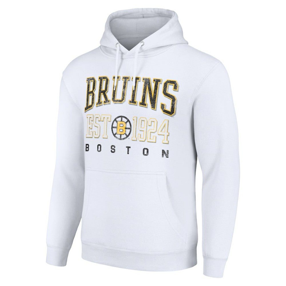 Boston Bruins Starter Retro Graphic Pullover Hoodie -  NHL Hoodies