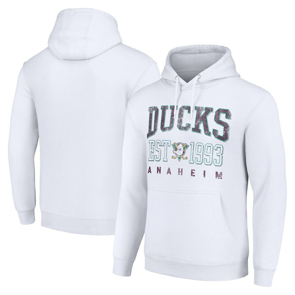Anaheim Ducks Starter Retro Graphic Pullover Hoodie -  NHL Hoodies