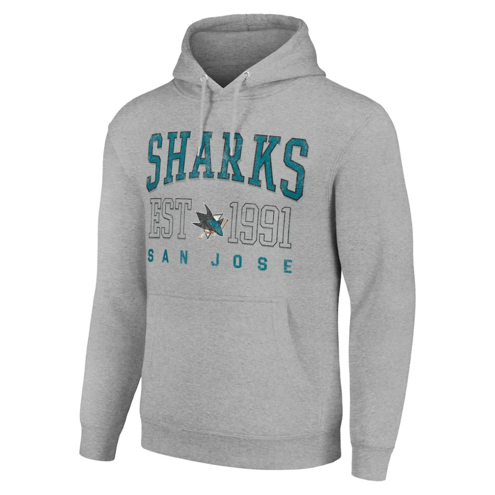 San Jose Sharks Starter Graphic Pullover Hoodie -  NHL Hoodies