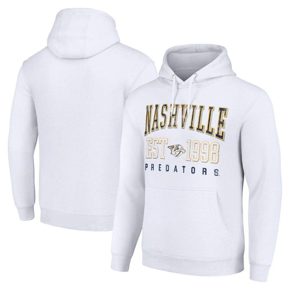 Nashville Predators Starter Graphic Pullover Hoodie -  NHL Hoodies