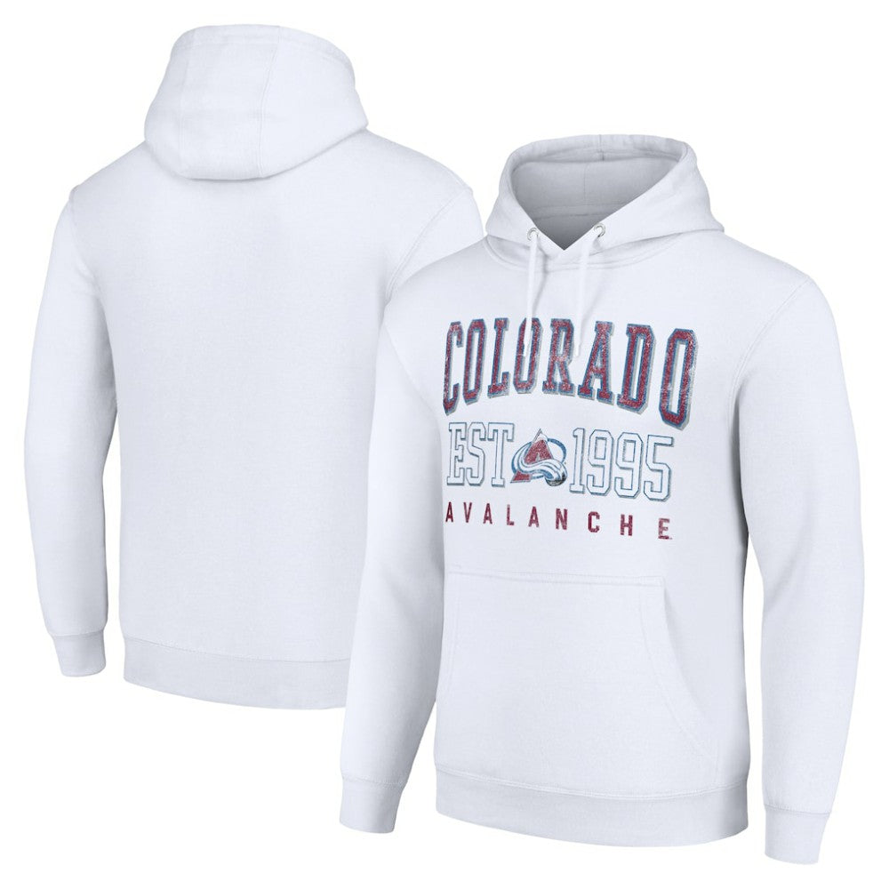 Colorado Avalanche Starter Graphic Pullover Hoodie -  NHL Hoodies