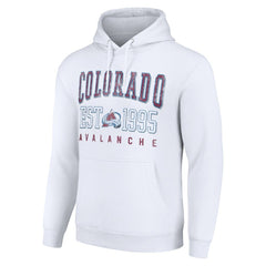 Colorado Avalanche Starter Graphic Pullover Hoodie -  NHL Hoodies