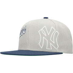 New York Yankees Mitchell & Ness Knock Out Panel Snapback Hat - MLB Hats