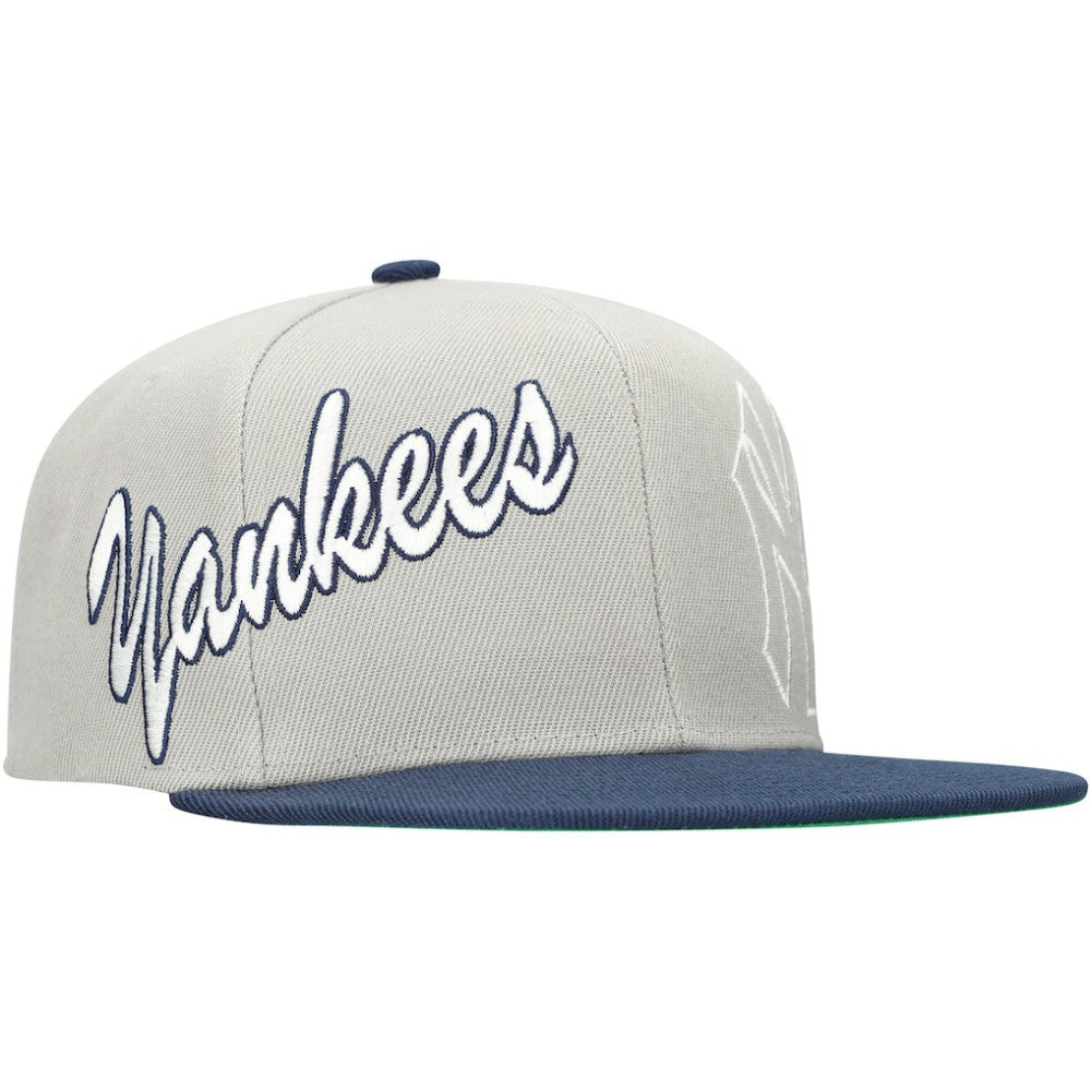 New York Yankees Mitchell & Ness Knock Out Panel Snapback Hat - MLB Hats
