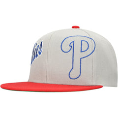 Philadelphia Phillies Mitchell & Ness Knock Out Panel Snapback Hat - MLB Hats
