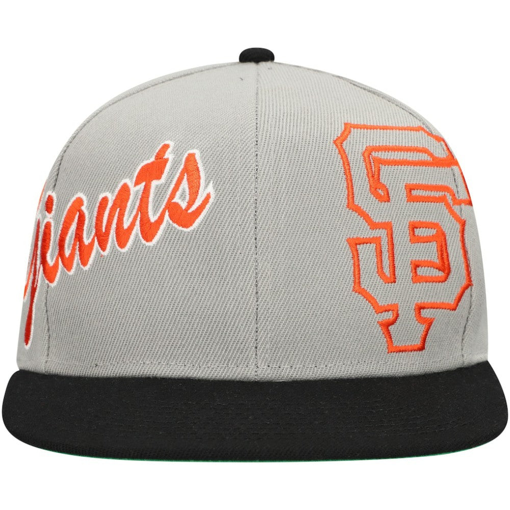 San Francisco Giants Mitchell & Ness Knock Out Panel Snapback Hat - MLB Hats