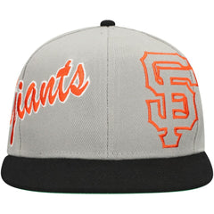 San Francisco Giants Mitchell & Ness Knock Out Panel Snapback Hat - MLB Hats