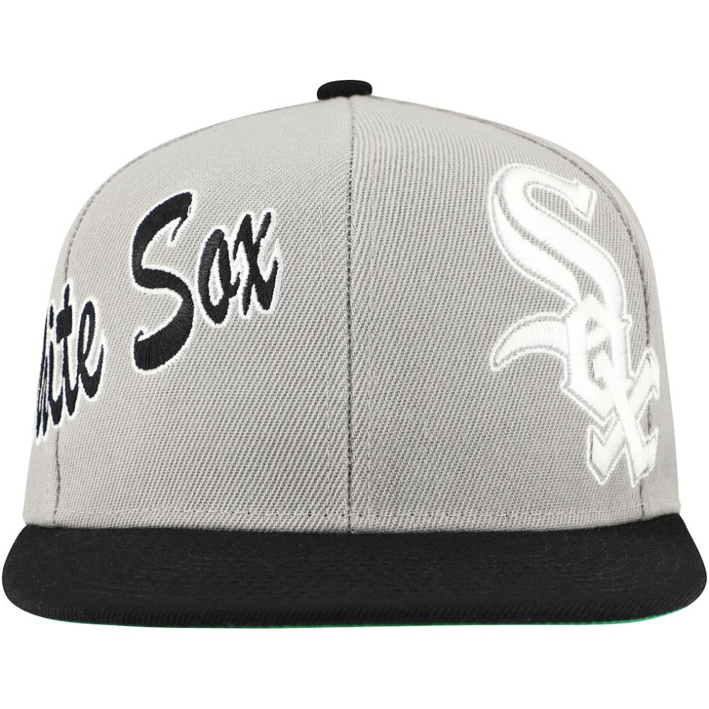 Chicago White Sox Mitchell & Ness Knock Out Panel Snapback Hat - MLB Hats