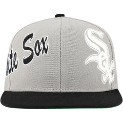 Chicago White Sox Mitchell & Ness Knock Out Panel Snapback Hat - MLB Hats
