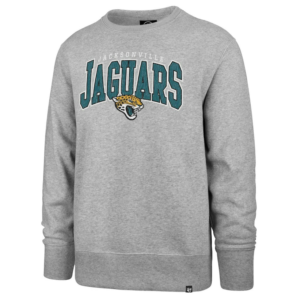 Jacksonville Jaguars '47 Varsity Block Headline Pullover Sweatshirt | NFL New