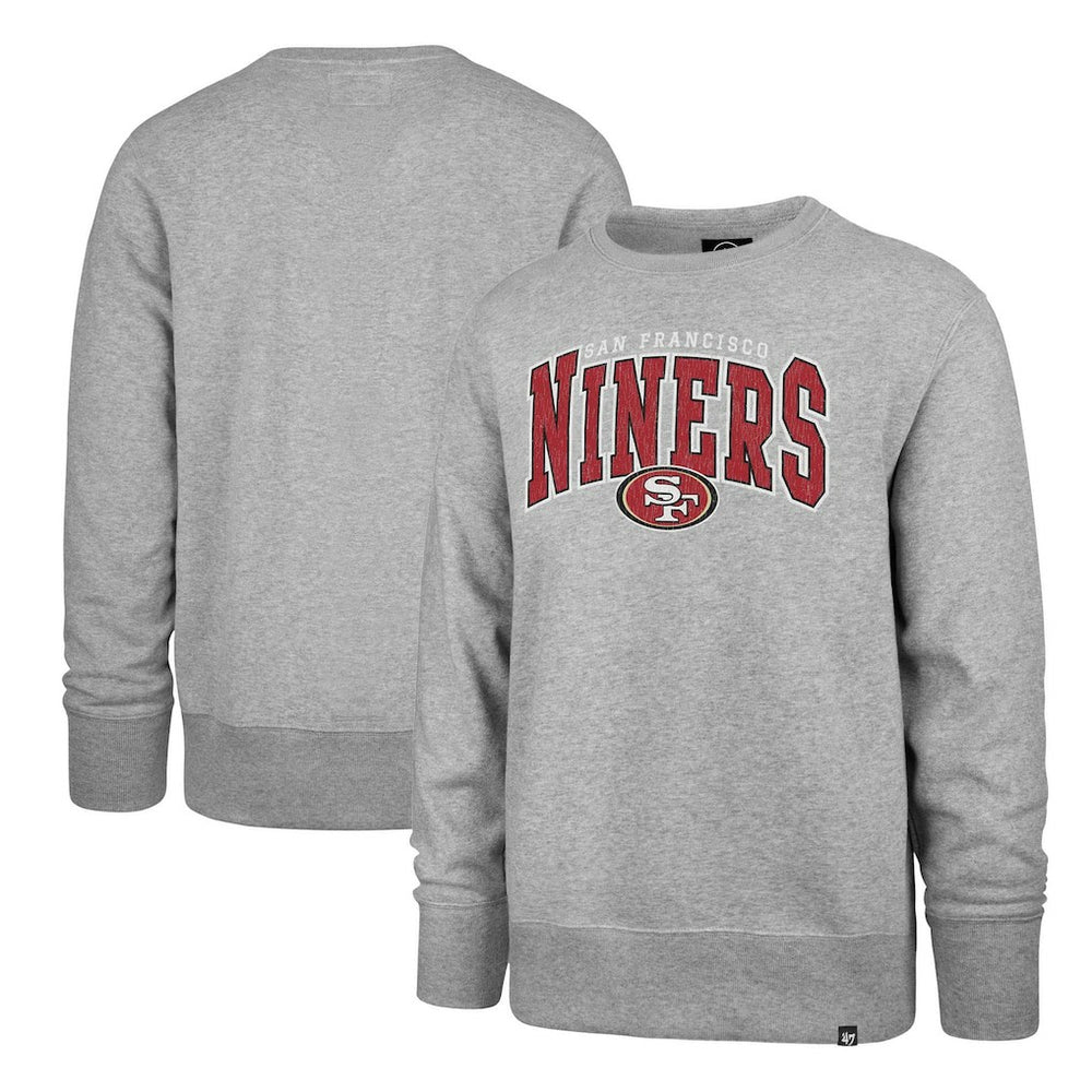 San Francisco 49ers '47 Varsity Block Headline Pullover Sweatshirt | NFL Outlet