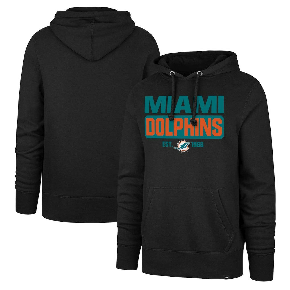 Miami Dolphins '47 Box Out Headline Pullover Hoodie | NFL Near me