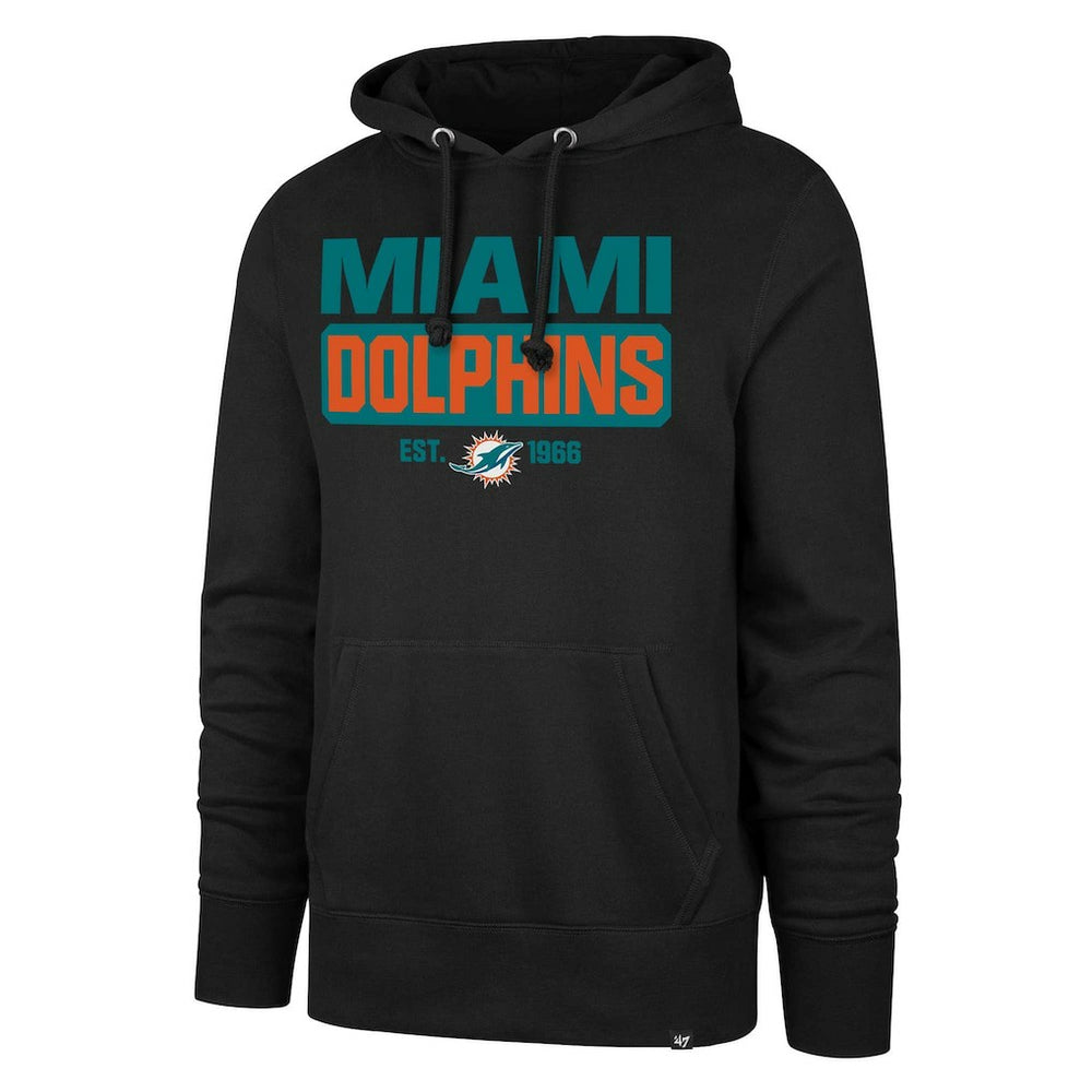 Miami Dolphins '47 Box Out Headline Pullover Hoodie | NFL Near me