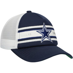 Dallas Cowboys Youth Stripe Trucker Adjustable Hat | NFL Sale