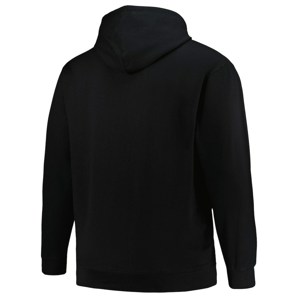 Black Atlanta Hawks Hardwood Classics Big & Tall Pullover Hoodie | NBA