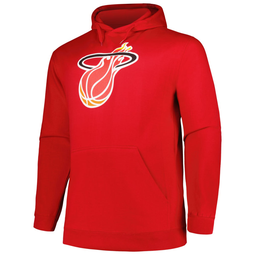 Red Miami Heat Hardwood Classics Big & Tall Pullover Hoodie | NBA