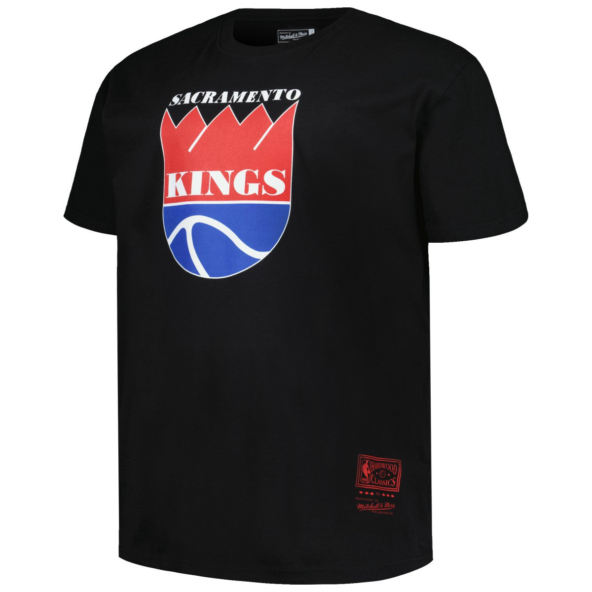 Black Sacramento Kings Big & Tall Hardwood Classics Vintage Logo T-Shirt | NBA