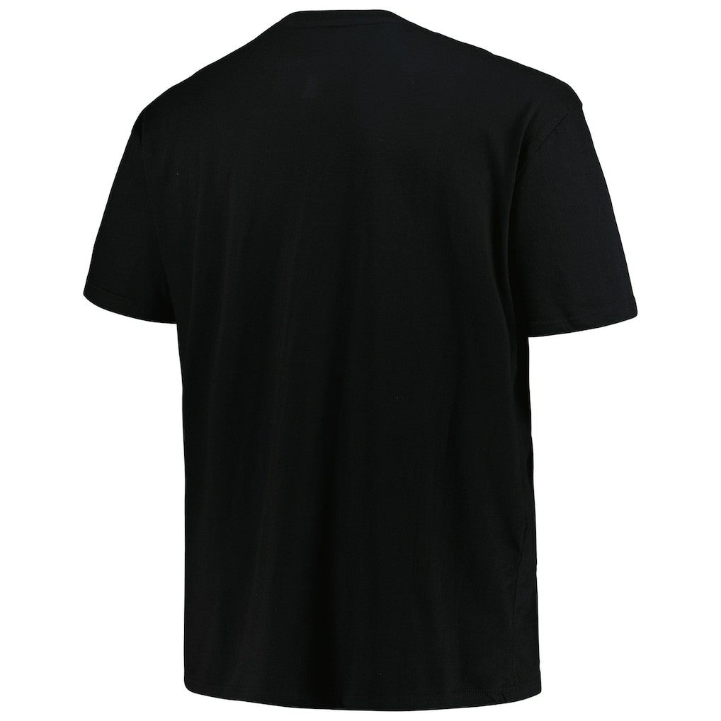 Black Atlanta Hawks Big & Tall Hardwood Classics Vintage Logo T-Shirt | NBA
