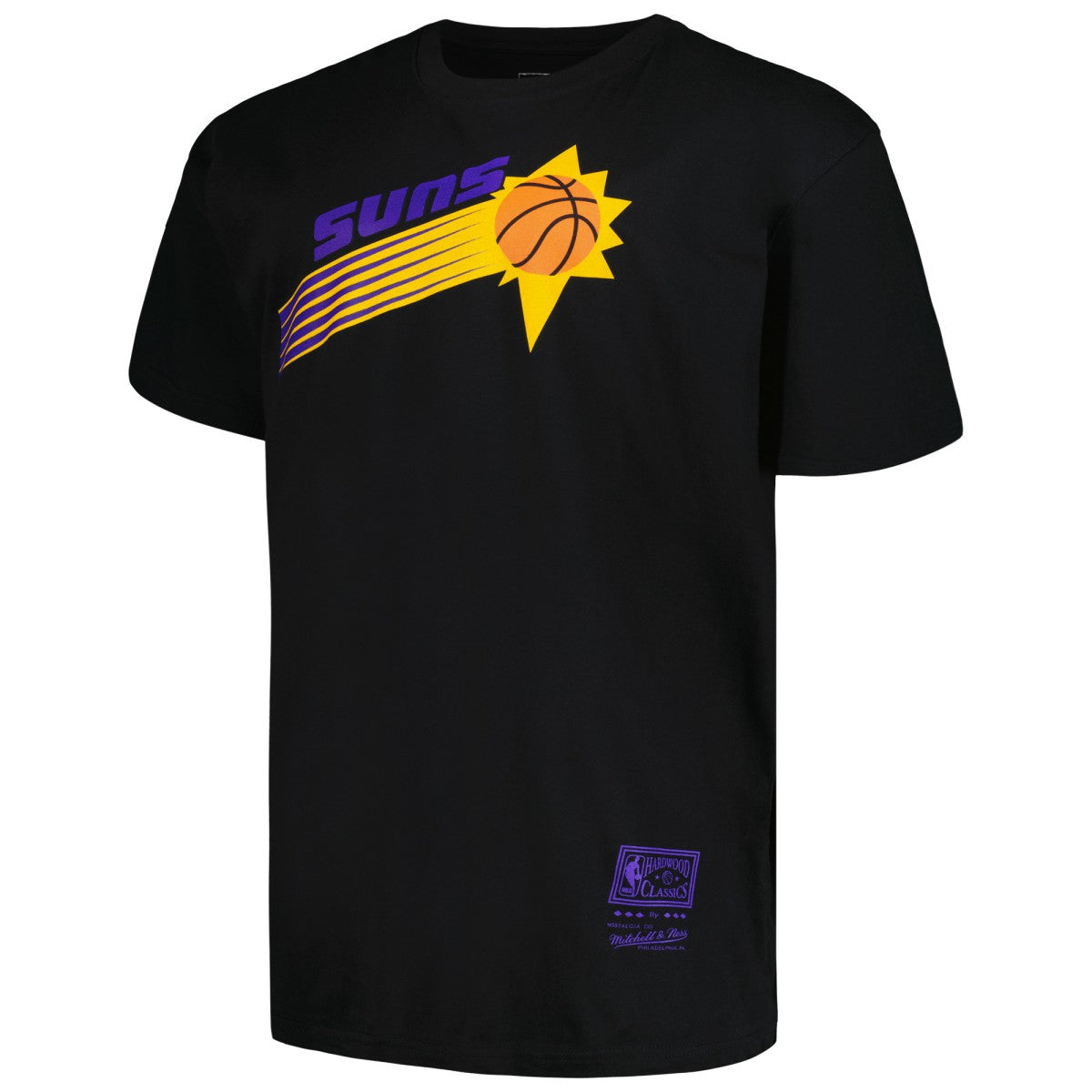 Black Phoenix Suns Big & Tall Hardwood Classics Vintage Logo T-Shirt | NBA