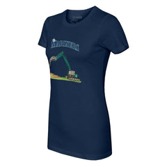 Seattle Mariners Tiny Turnip Women's Excavator T-Shirt - MLB T-shirts