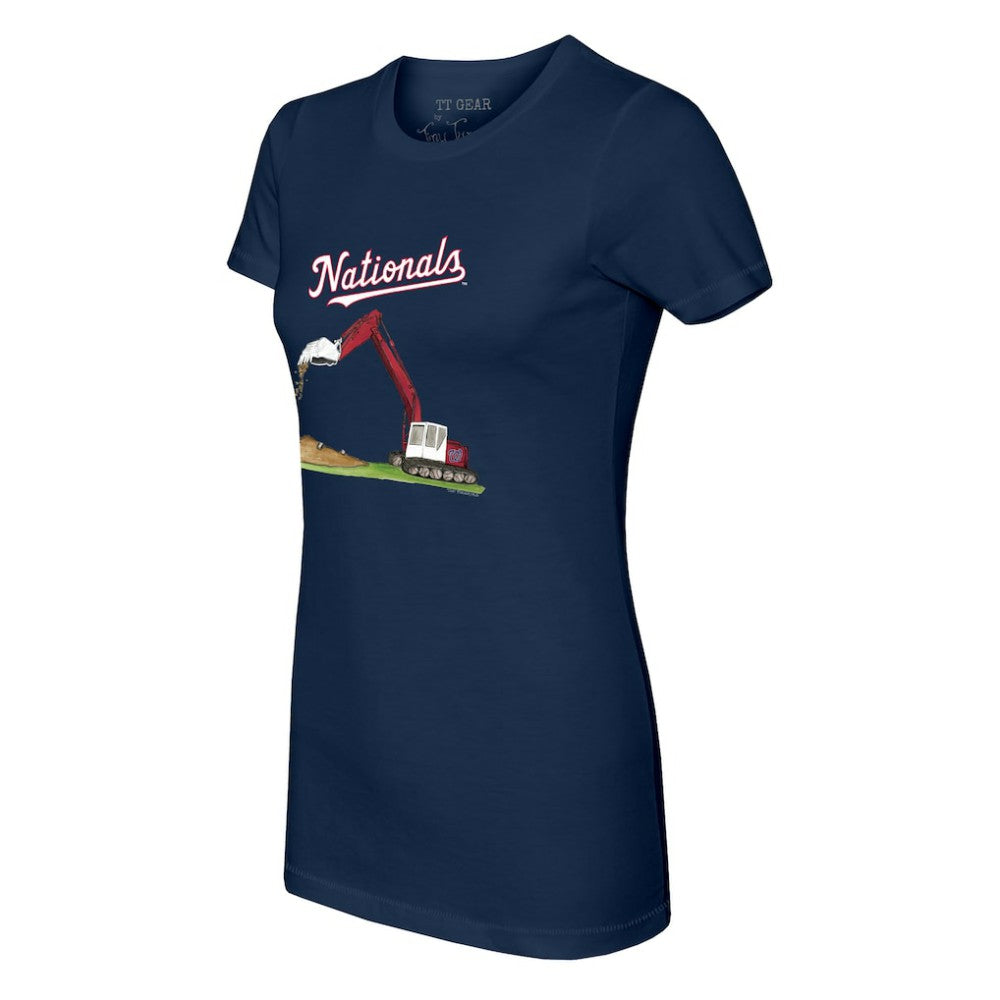Washington Nationals Tiny Turnip Women's Excavator T-Shirt - MLB T-shirts