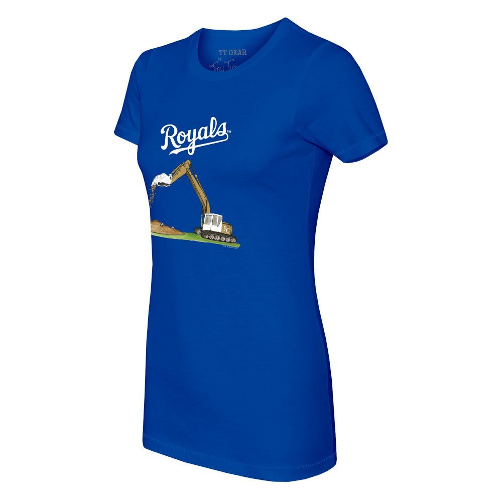 Kansas City Royals Tiny Turnip Women's Excavator T-Shirt - MLB T-shirts