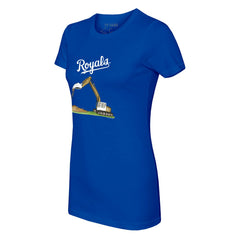 Kansas City Royals Tiny Turnip Women's Excavator T-Shirt - MLB T-shirts