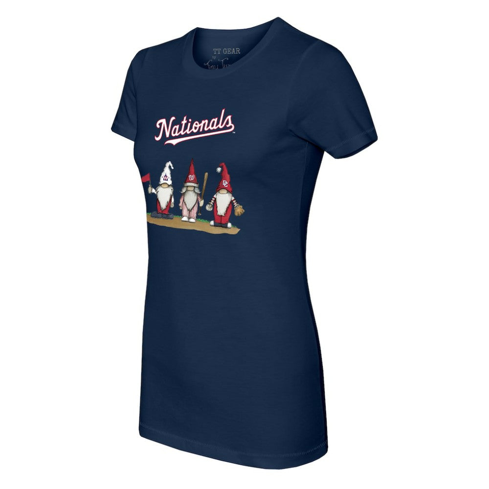 Washington Nationals Tiny Turnip Women's Gnomes T-Shirt - MLB T-shirts