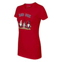 Boston Red Sox Tiny Turnip Women's Gnomes T-Shirt - MLB T-shirts
