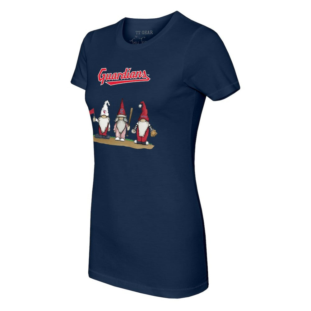 Cleveland Guardians Tiny Turnip Women's Gnomes T-Shirt - MLB T-shirts