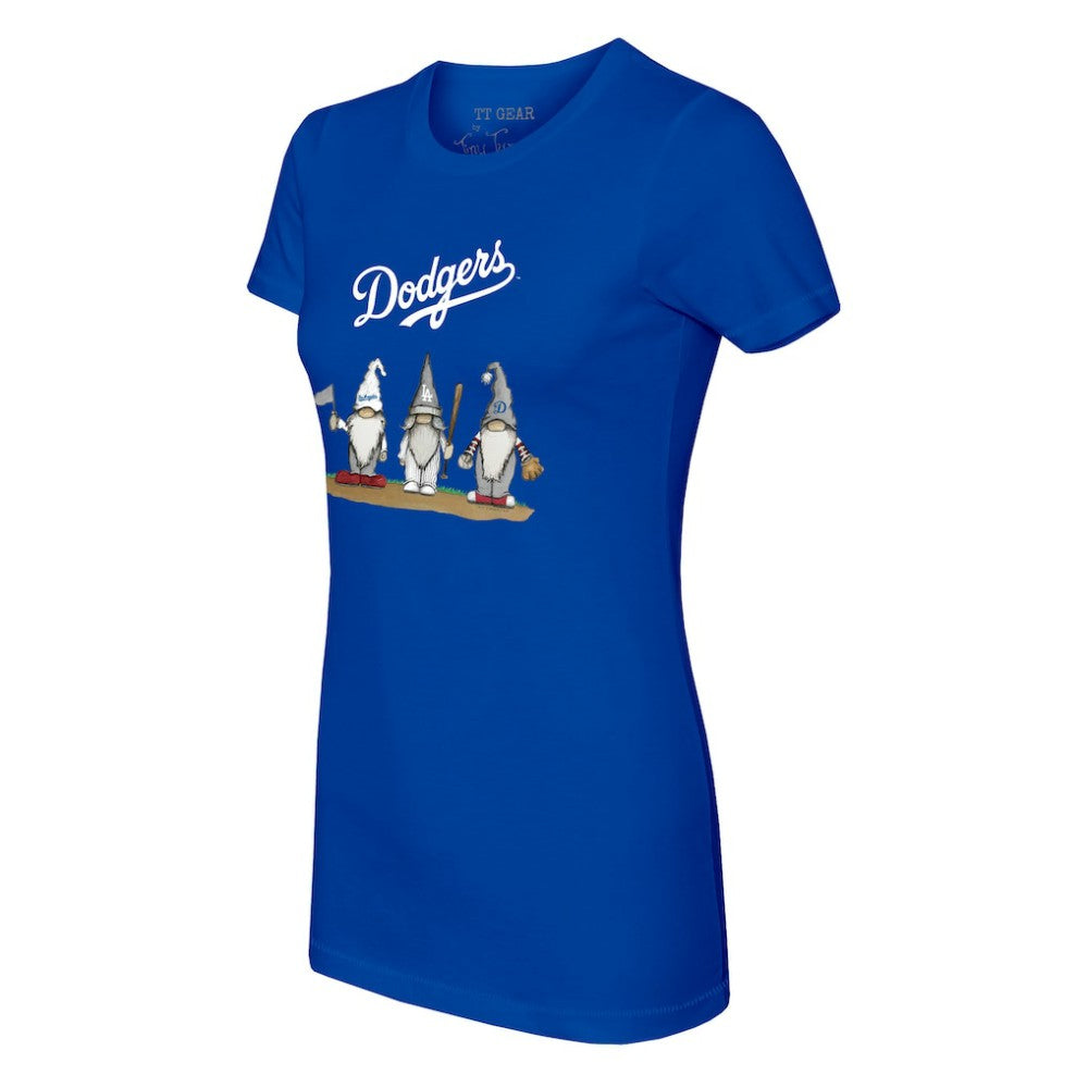 Los Angeles Dodgers Tiny Turnip Women's Gnomes T-Shirt - MLB T-shirts