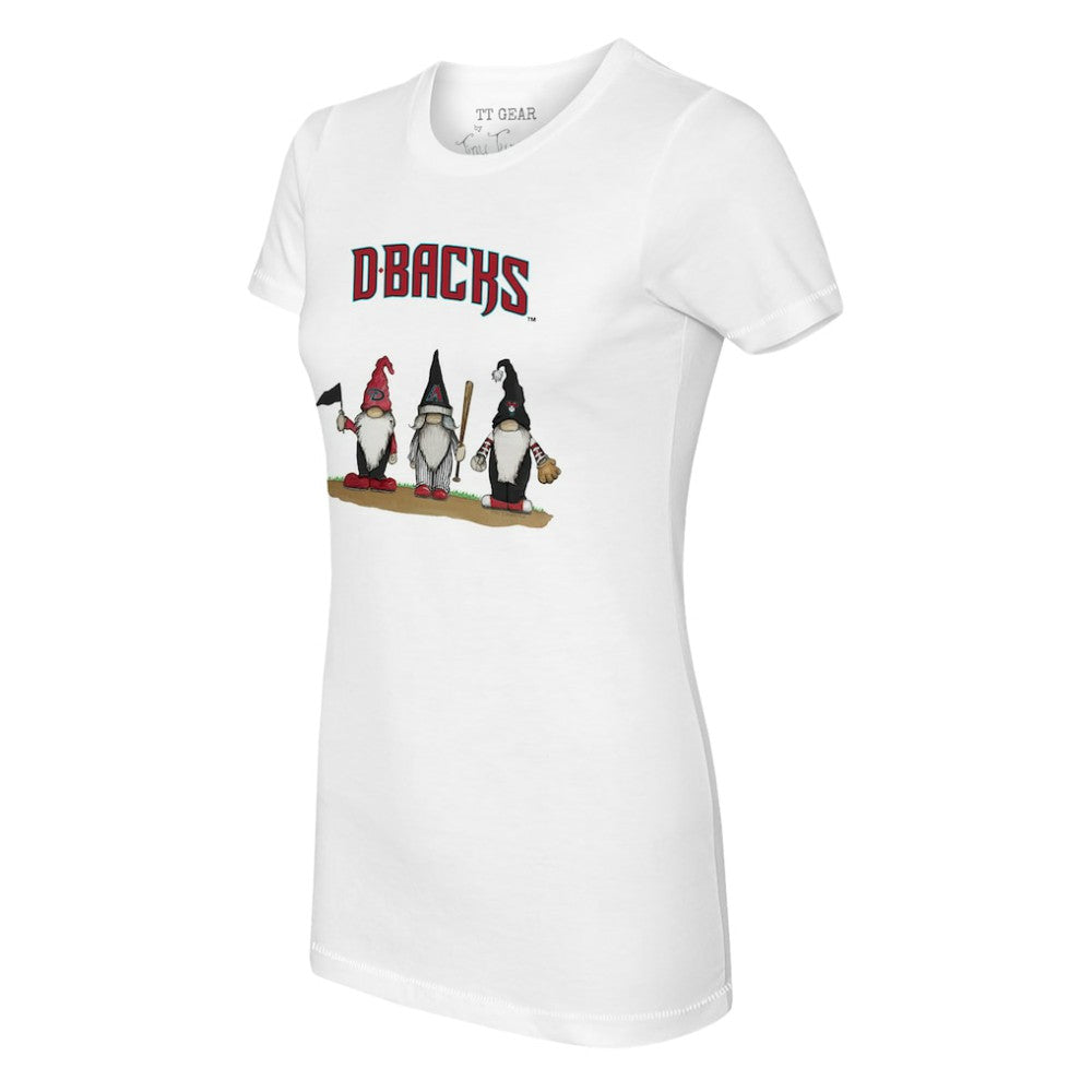 Arizona Diamondbacks Tiny Turnip Women's Gnomes T-Shirt - MLB T-shirts