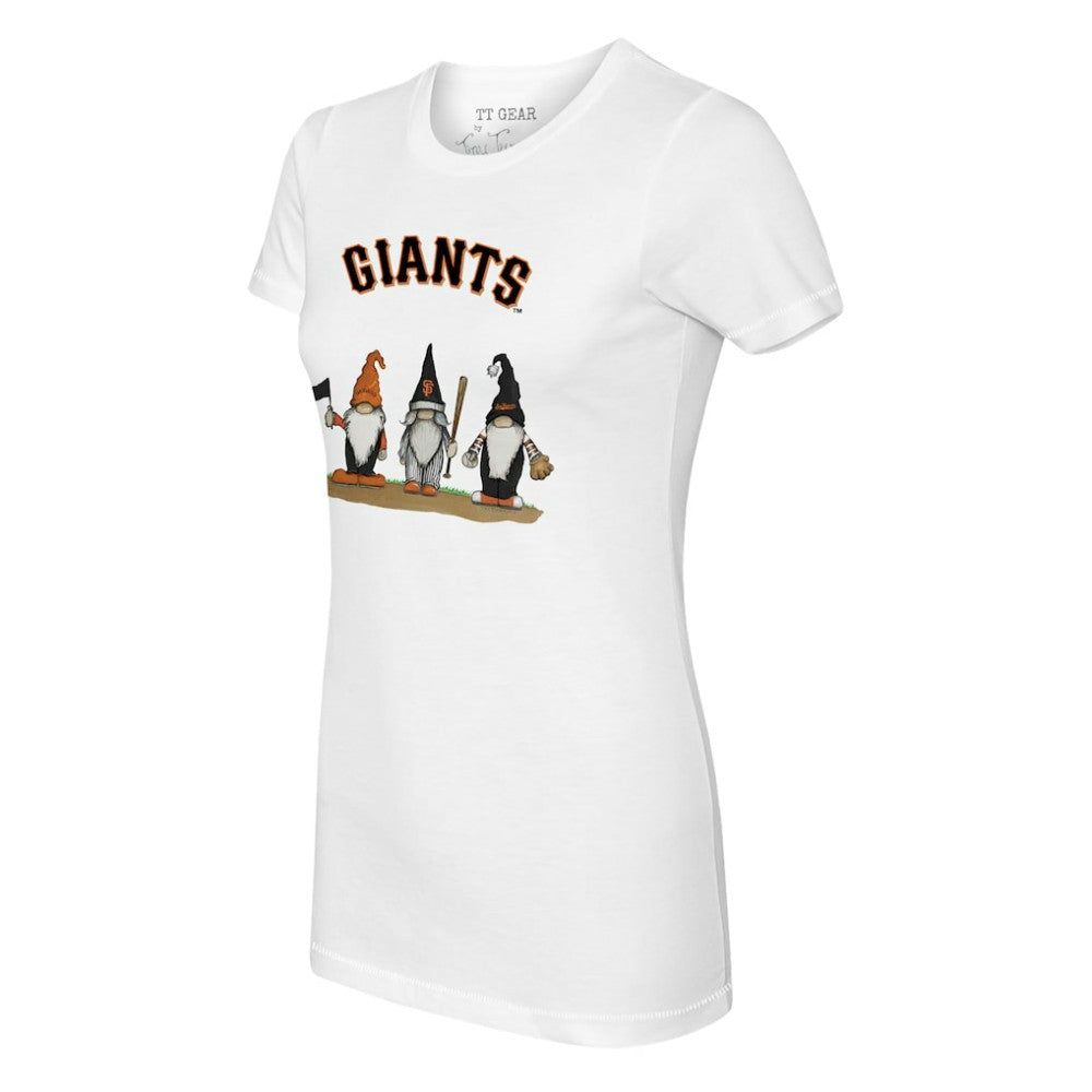 San Francisco Giants Tiny Turnip Women's Gnomes T-Shirt - MLB T-shirts