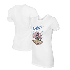 Los Angeles Dodgers Tiny Turnip Women's Mermaid T-Shirt - MLB T-shirts