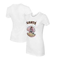 San Francisco Giants Tiny Turnip Women's Mermaid T-Shirt - MLB T-shirts