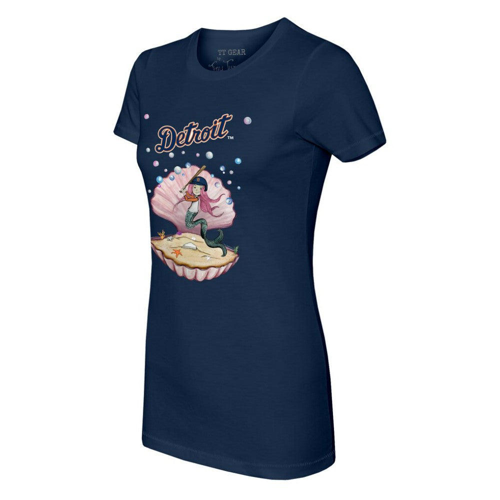 Detroit Tigers Tiny Turnip Women's Mermaid T-Shirt - MLB T-shirts