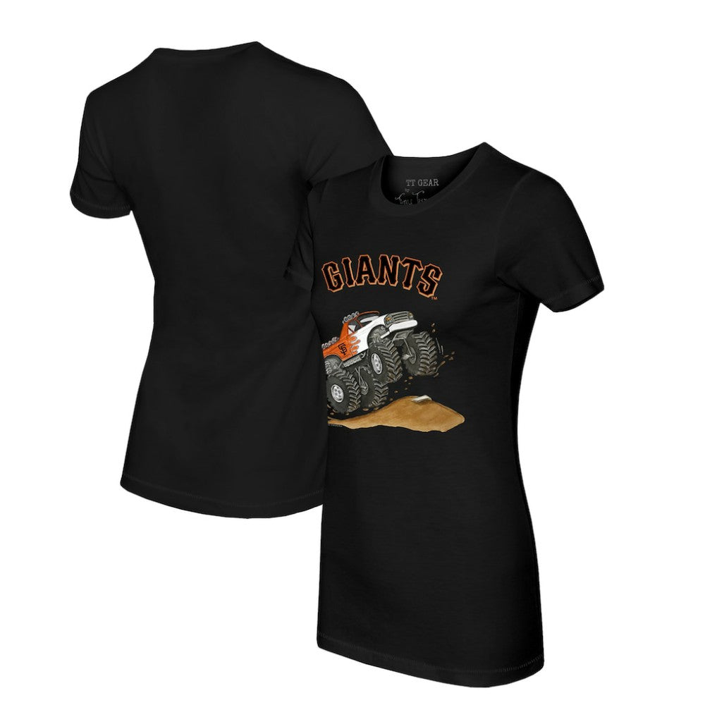 San Francisco Giants Tiny Turnip Women's Monster Truck T-Shirt - MLB T-shirts