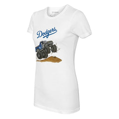 Los Angeles Dodgers Tiny Turnip Women's Monster Truck T-Shirt - MLB T-shirts