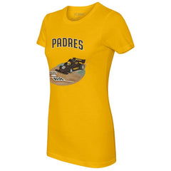 San Diego Padres Tiny Turnip Women's Race Car T-Shirt - MLB T-shirts