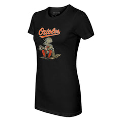 Baltimore Orioles Tiny Turnip Women's Triceratops T-Shirt - MLB T-shirts