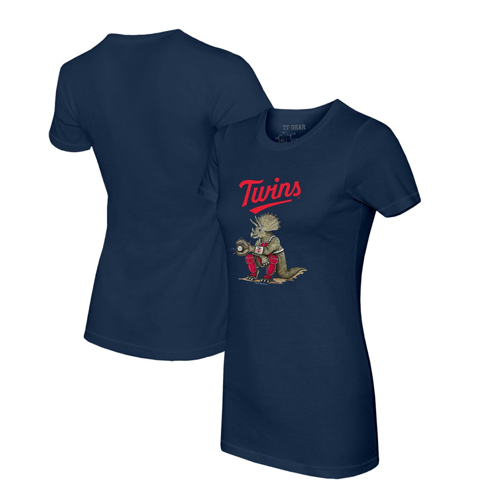 Minnesota Twins Tiny Turnip Women's Triceratops T-Shirt - MLB T-shirts