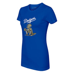 Los Angeles Dodgers Tiny Turnip Women's Triceratops T-Shirt - MLB T-shirts