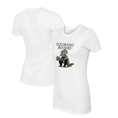Colorado Rockies Tiny Turnip Women's Triceratops T-Shirt - MLB T-shirts
