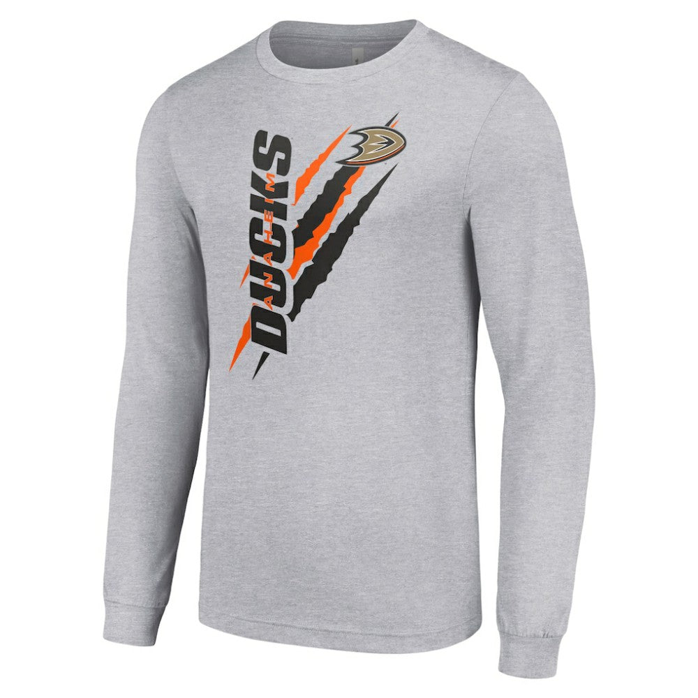Anaheim Ducks Starter Color Scratch Long-Sleeve T-Shirt -  NHL T-shirts