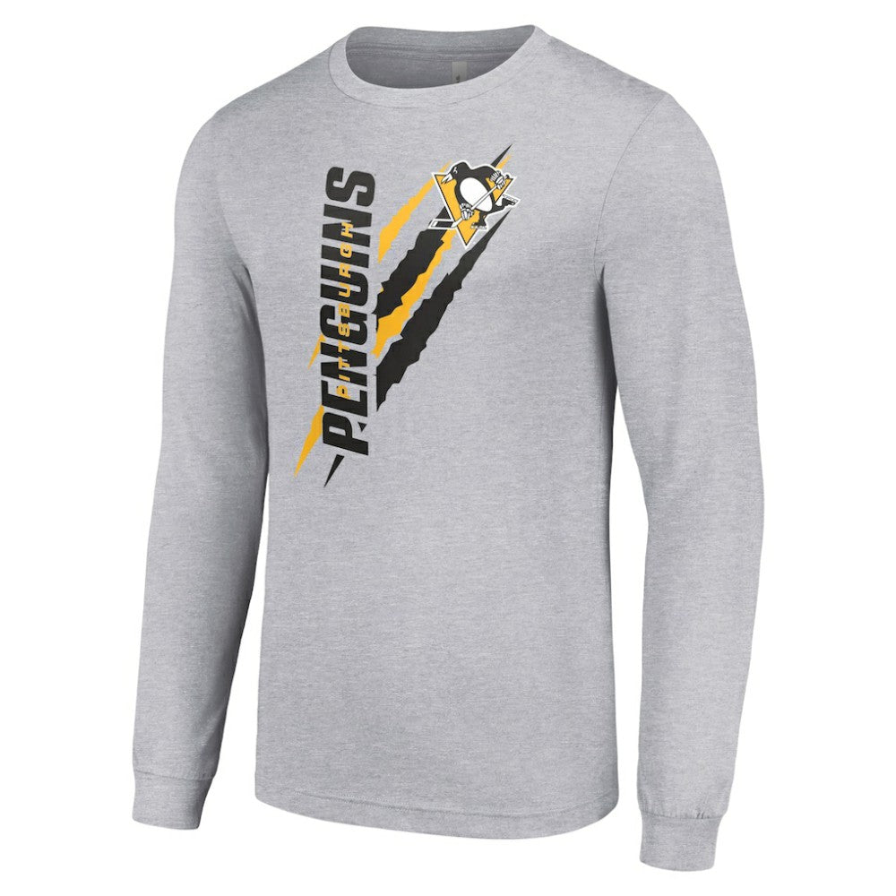Pittsburgh Penguins Starter Color Scratch Long-Sleeve T-Shirt -  NHL T-shirts