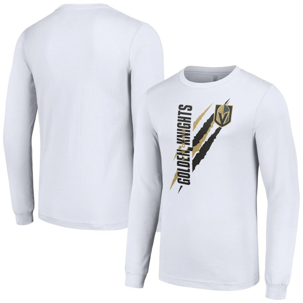 Vegas Golden Knights Starter Color Scratch Long-Sleeve T-Shirt -  NHL T-shirts